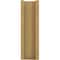Ekena Millwork 8-in W x 20-in D x 32-in H Merced Trad Rough Cedar Woodgrain TimberThane Outlooker, Primed Tan OUTUR080X20X32MRC04RCPR - alternate 3